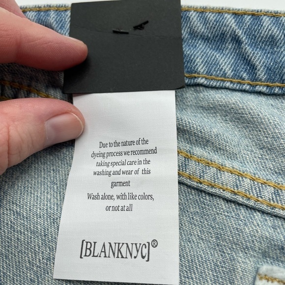 BLANK NYC Madison Ripped‎ High Waist Crop Jeans - Picture 8 of 9